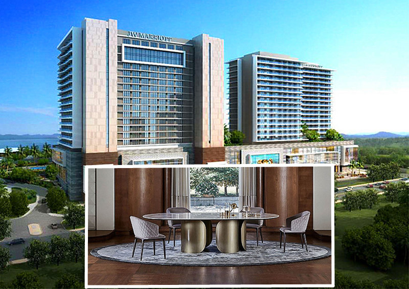鑫广意五星级酒店家具核心要素有以下三点环保安全做工过硬颜值高