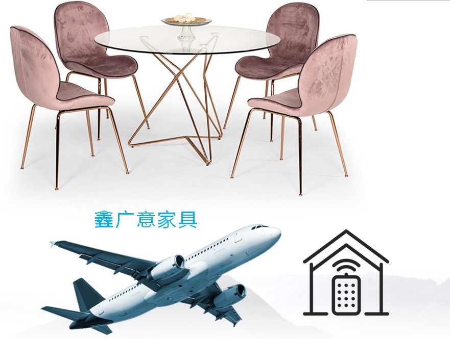 不锈钢家具【鑫广意】也为空间增添了几分现代华贵的高级感